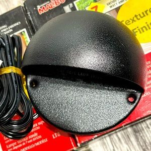 x4 Malibu Metal railing/walkway lights (hardwire) NEW Never Used!